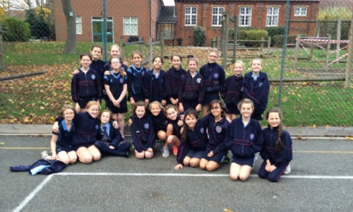 Latest News » U11 Netball vs St Mary's School for Dame B's